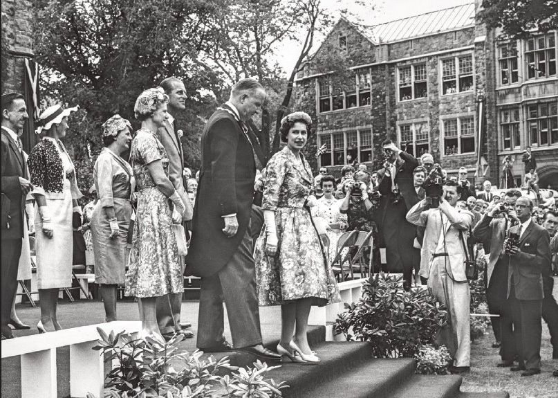 Memories of Westmount, Sept. 2022 (Vol. 23, No. 1), Photo: Visit of Queen Elizabeth II to Westmount City Hall, 1959, Credit: WHA Archives