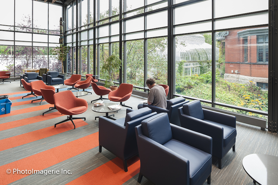 New reading area - Photo credit: Ralph Thompson