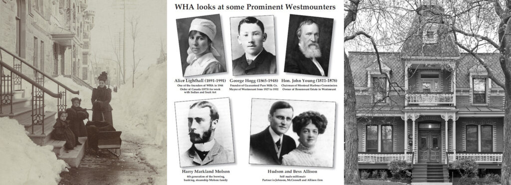 Selection of covers of past WHA newsletters